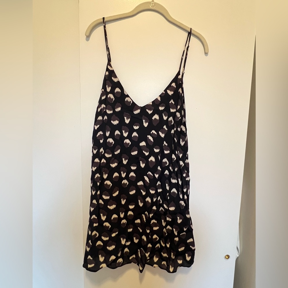 Reformation Abstract Print Slip Dress